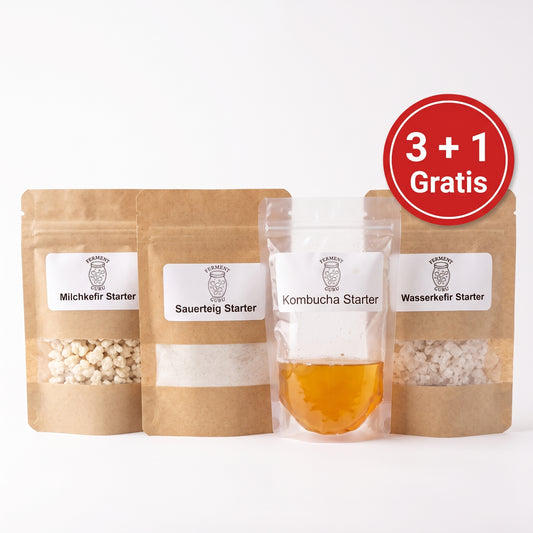 Starterkulturen Bundle – 3 kaufen, 1 gratis